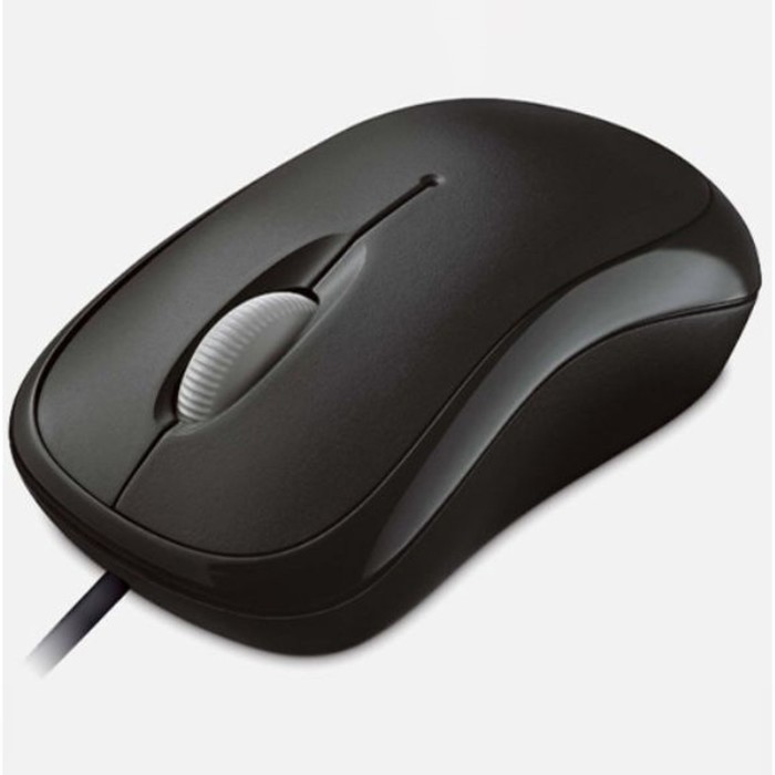 цена Мышь Microsoft Basic Optical Mouse Black черный оптическая (1000dpi) USB (2but)