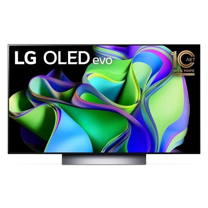 

Телевизор OLED LG 48" OLED48C3RLA.ARUB темно-серый/серебристый 4K Ultra HD 120Hz DVB-T DVB- 103393