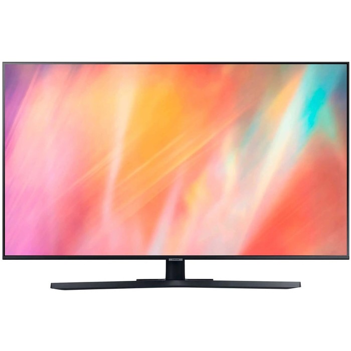 Телевизор Samsung UE50AU7500UXCE, 50,3840x2160,DVB-T2/C/S2,HDMI 3, USB 1, Smart TV, чёрный телевизор триколор h50u5500sa 50 3840x2160 dvbt2 c s2 hdmi 3 usb 2 smart tv чёрный