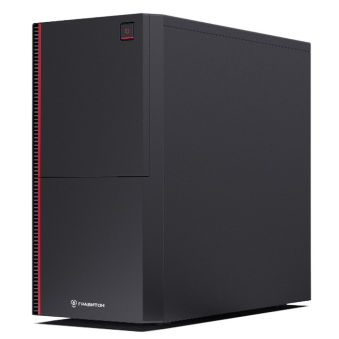 

Компьютер ГРАВИТОН Д50И, G5400, 8 Гб, SSD 256 Гб, UHD 610, NoOS, чёрный