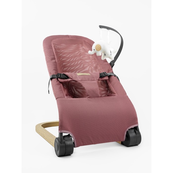 цена Шезлонг детский AmaroBaby Baby Relax, цвет розовый