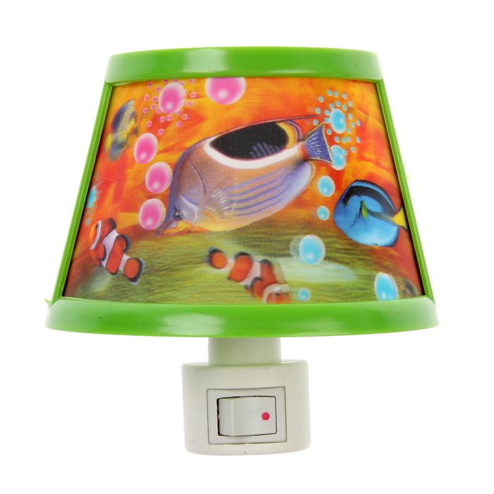 Ночник "Рыбки в 3D"