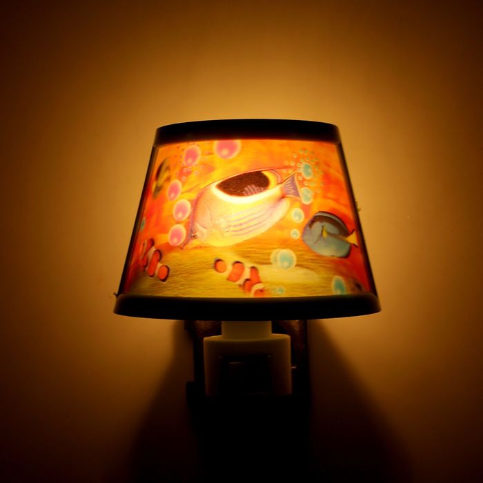 Ночник "Рыбки в 3D"