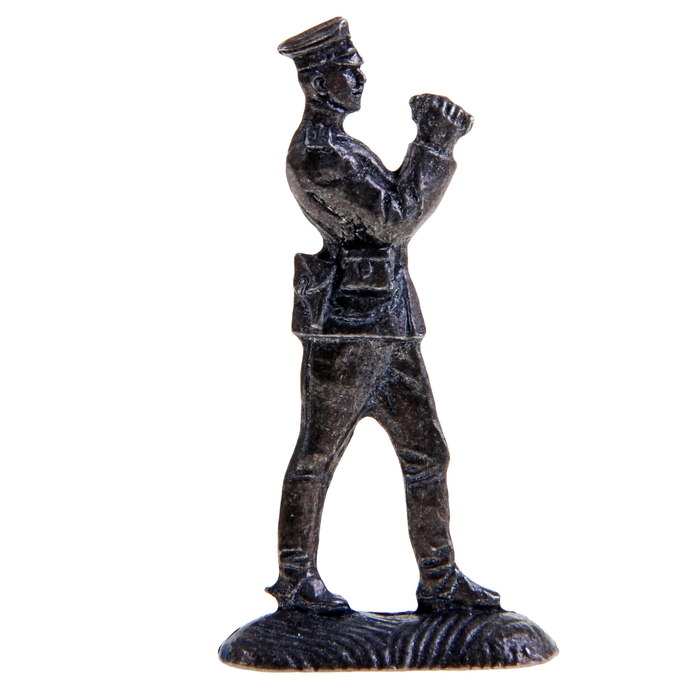 Оловянный солдатик "Офицер артиллерист"