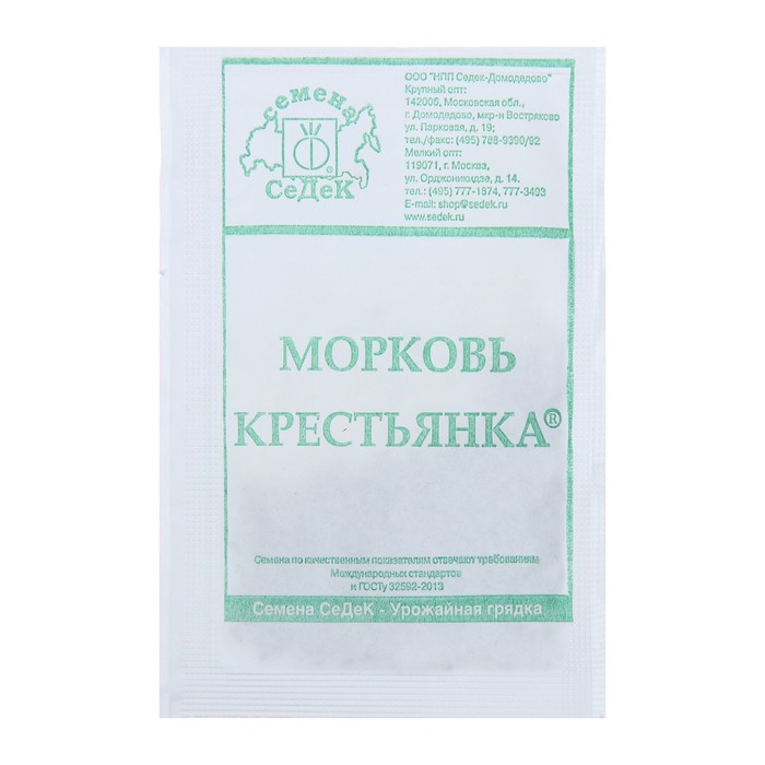 

Семена Морковь "Крестьянка "б/п 1 г