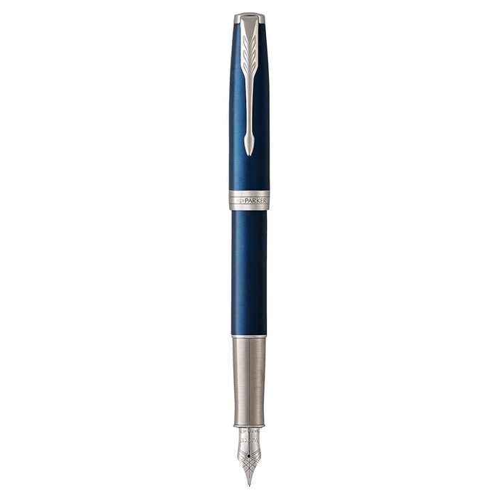 Ручка перьевая Parker Sonnet Subtle Blue СT, 0.8мм, черная, подар/уп 1950887