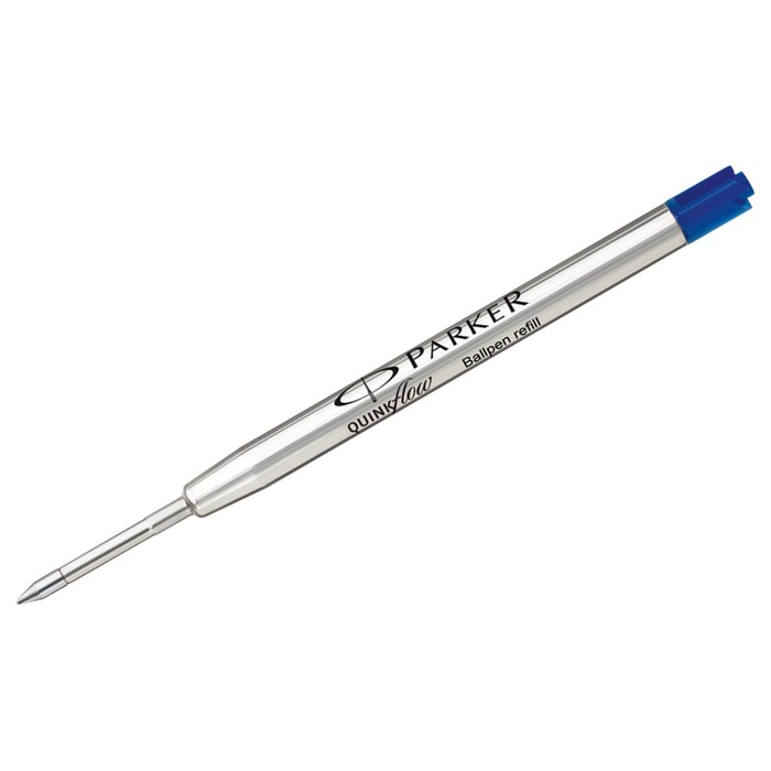 

Стержень шариковый Parker QuinkFlow Ball Point, 1,2мм, 98мм, мет корп, син, блист 1950365
