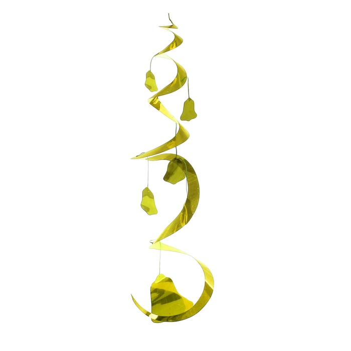 Спираль "Колокольчик", цвет: золотой