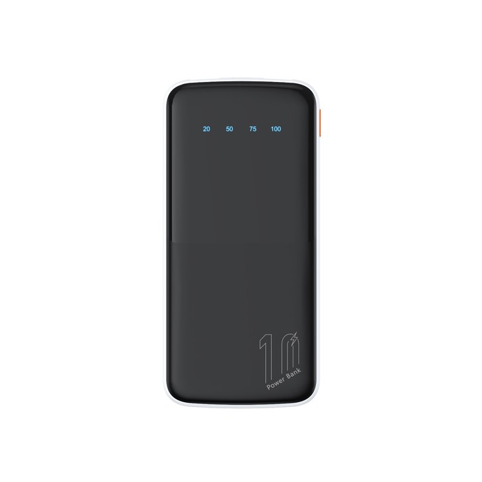 

Внешний аккумулятор BYZ W32, 10000 мАч, 2 USB 1 Type-C, 2.1 А, чёрный
