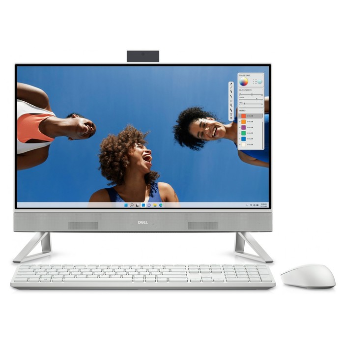 Моноблок Dell Inspiron 5420 23.8 Full HD Touch i7 1355U (1.7) 16Gb SSD512Gb Iris Xe CR Win 103383 цена и фото