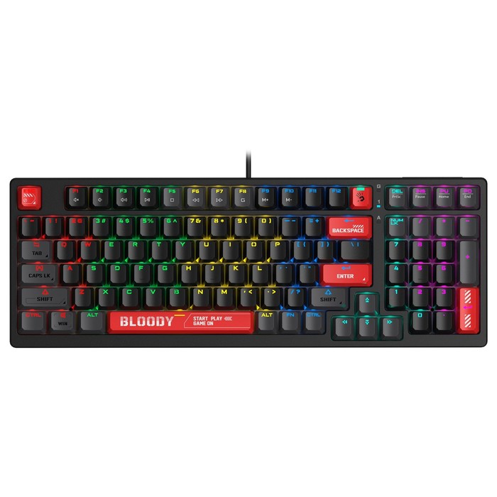 

Клавиатура A4Tech Bloody S98 механическая красный USB for gamer LED (S98 RED)