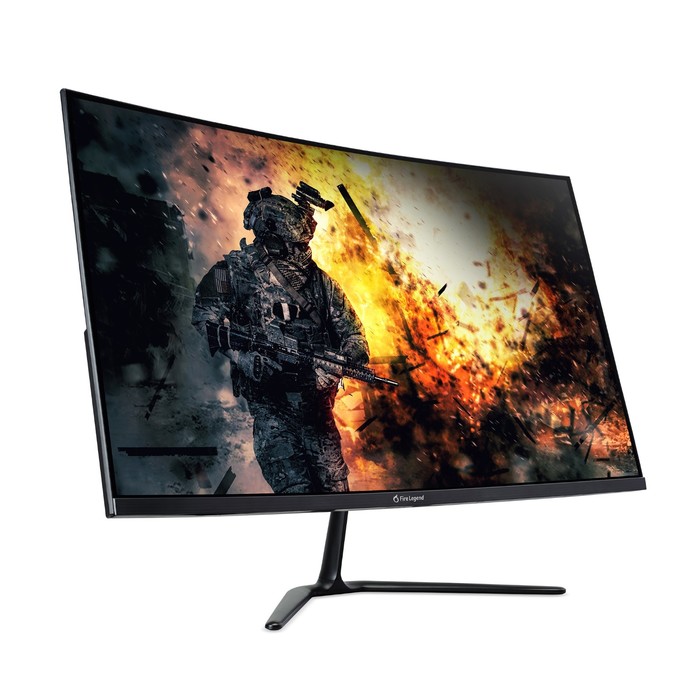 фото Монитор aopen 31.5" 32hc5qrzbmiiphx черный va led 1ms 16:9 hdmi m/m матовая has piv 300cd 1 103389