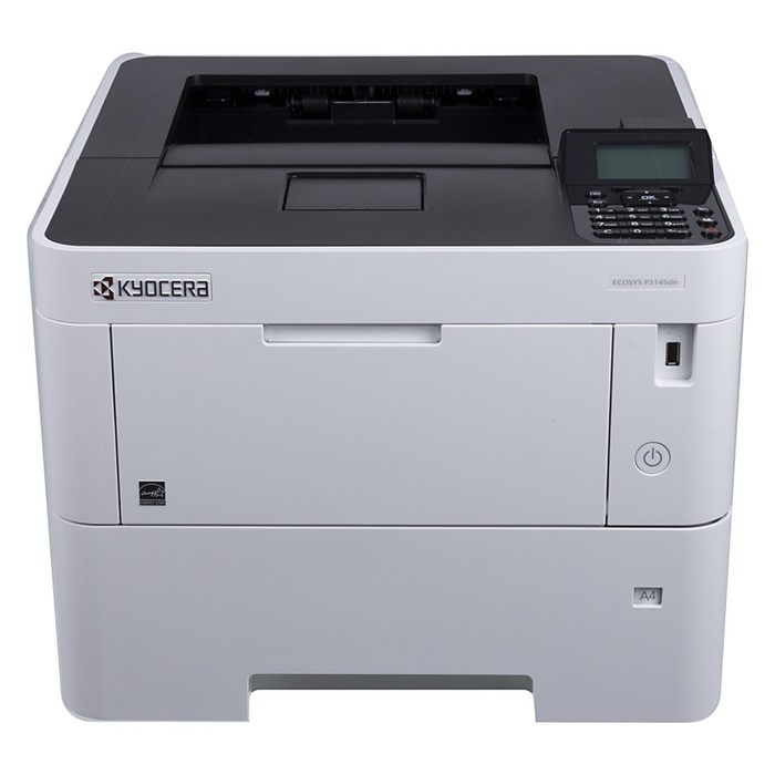 

Принтер лазерный Kyocera P3145dn A4 Duplex Net белый (в комплекте: + картридж)