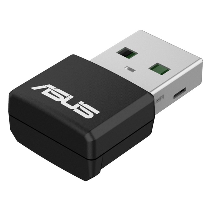 Сетевой адаптер Wi-Fi Asus USB-AX55 NANO AX1800 USB 2.0 wif fi адаптер asus usb ax55 nano