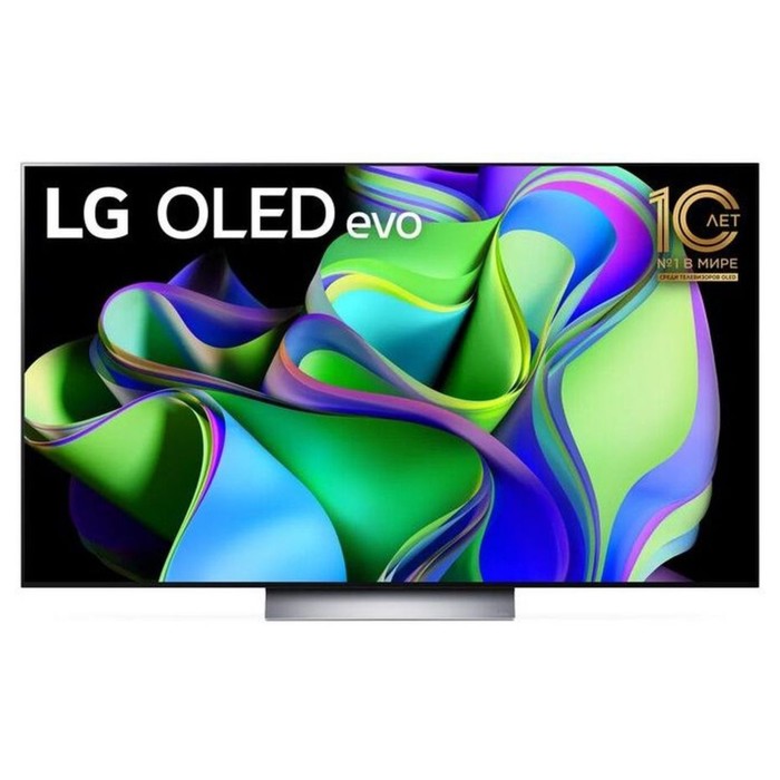 

Телевизор OLED LG 55" OLED55C3RLA.ARUB темно-серый/серебристый 4K Ultra HD 120Hz DVB-T DVB- 103393