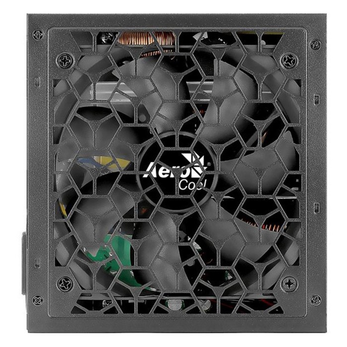 

Блок питания Aerocool ATX 500W AERO WHITE 80+ 24pin APFC 120mm fan 5xSATA RTL