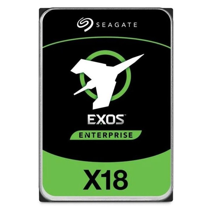 Жесткий диск Seagate SAS 3.0 16TB ST16000NM004J Exos X18 512E (7200rpm) 256Mb 3.5 жесткий диск seagate sata iii 16tb st16000nm001g server exos x16 512e 7200rpm 256mb 3 5 1029336