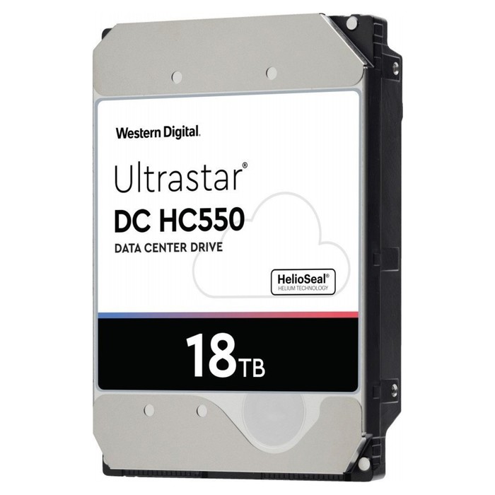 фото Жесткий диск wd sas 3.0 18tb 0f38353 wuh721818al5204 server ultrastar dc hc550 512e (7200rp 103395