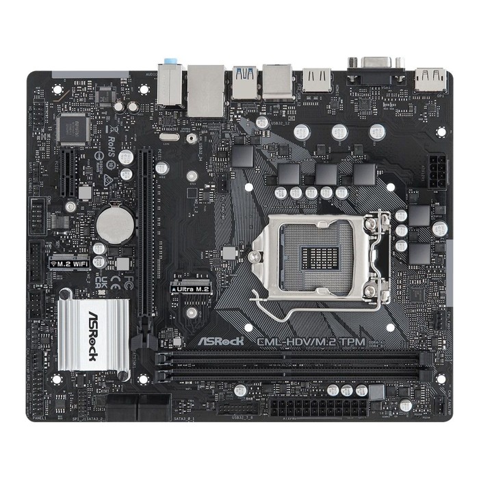 

Материнская плата Asrock CML-HDV/M.2 TPM R2.0 Soc-1200 Intel H370 2xDDR4 mATX AC`97 8ch(7.1 103395