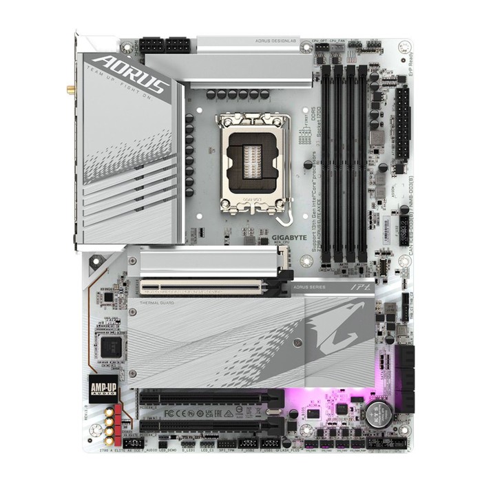 

Материнская плата Gigabyte Z790 A ELITE AX ICE Soc-1700 Intel Z790 4xDDR5 ATX AC`97 8ch(7.1 103396