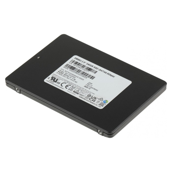 

Накопитель SSD Samsung SATA III 240GB MZ7KH240HAHQ-00005 SM883 2.5" 3 DWPD