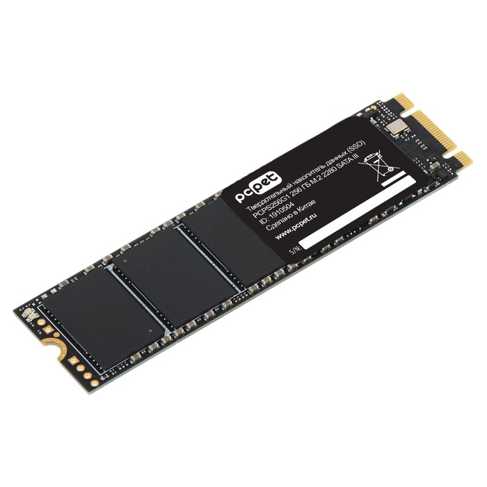 фото Накопитель ssd pc pet sata iii 256gb pcps256g1 m.2 2280 oem