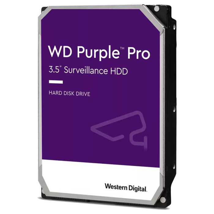 фото Жесткий диск wd sata-iii 18tb wd181purp surveillance purple pro (7200rpm) 512mb 3.5"