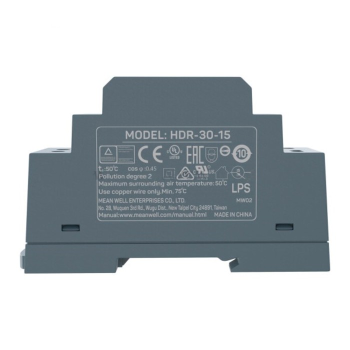 

Сетевой адаптер Ectocontrol MeanWell ec01063, 14В 1.5А DIN