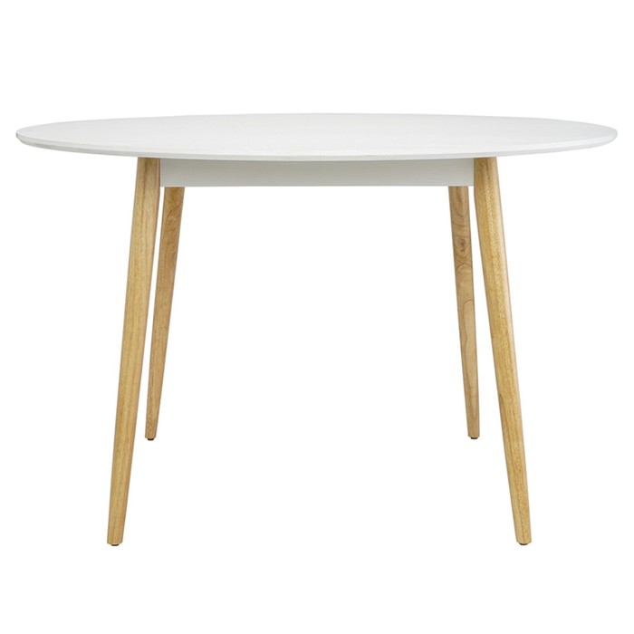 Стол обеденный Matyo, 1200×1200×760 мм, цвет белый стол обеденный кросс 1200 × 750 × 720 мм цвет белый