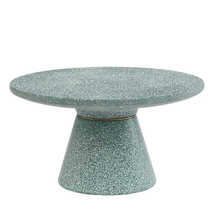 Столик журнальный Bayn, 600×600×320 мм, цвет зелёный столик барный vetle 600×600×1100 мм цвет бежевый чёрный