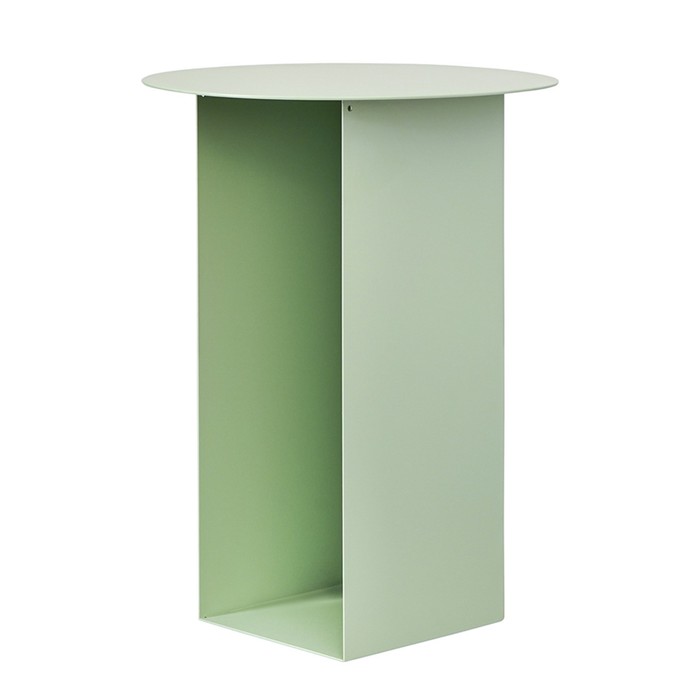 Столик журнальный Silje, 380×380×500 мм, цвет зелёный столик журнальный mayen frosted 500×410×530 мм цвет чёрный