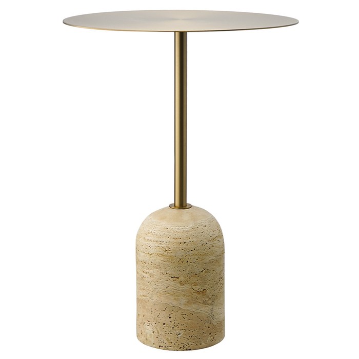 Столик кофейный Gryd, 400×400×540 мм, цвет золотистый столик кофейный kaya 408×408×530 мм цвет золотистый зелёный