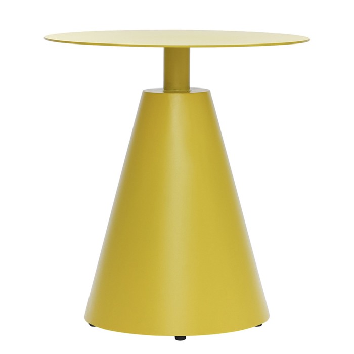 Столик кофейный Marius, 500×500×550 мм, цвет жёлтый столик журнальный stian 500×500×550 мм цвет жёлтый