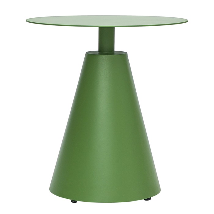Столик кофейный Marius, 500×500×550 мм, цвет зелёный столик кофейный sigryd 640×460×550 мм цвет прозрачный золотой