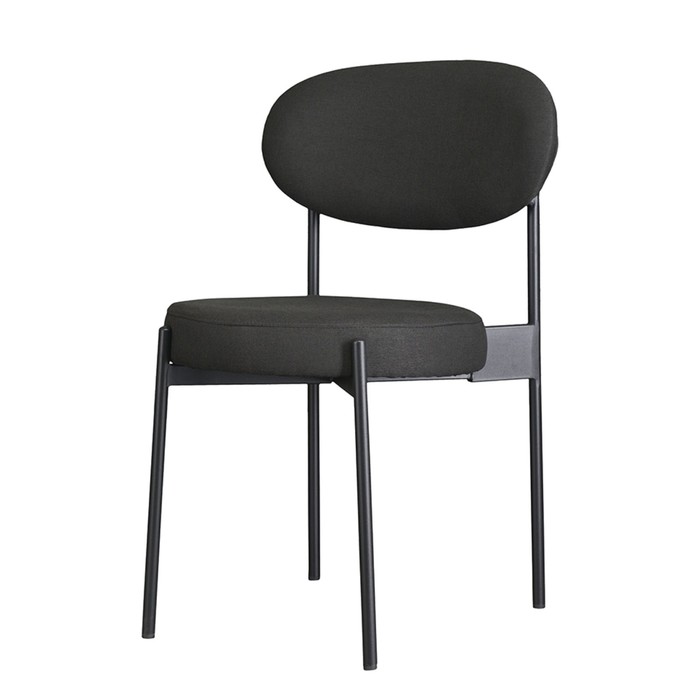 

Стул Kaja, 500×510×805 мм, рогожка, цвет чёрный