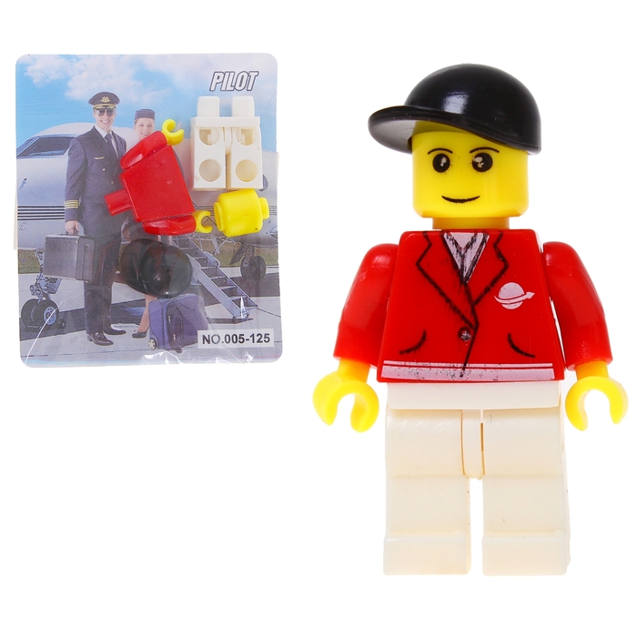 Фигурка для конструктора «Городской житель», МИКС