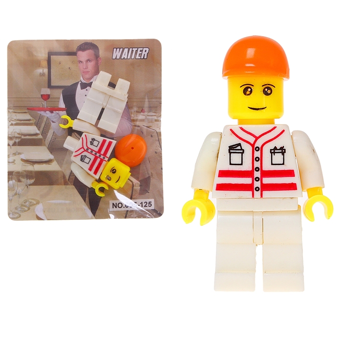 Фигурка для конструктора «Городской житель», МИКС