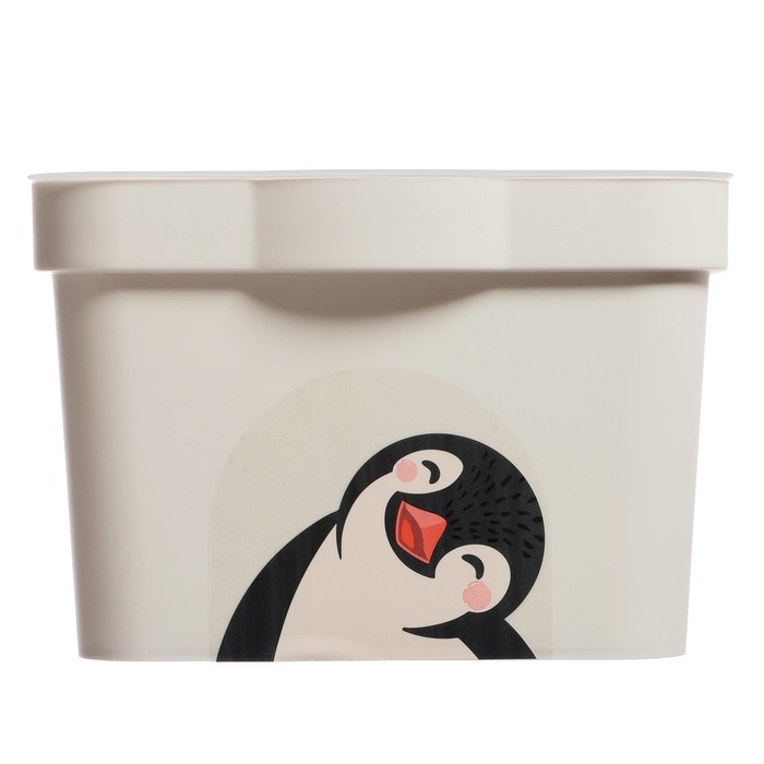 фото Детский ящик lalababy cute penguin 7,5 л la512511024 plastic centre