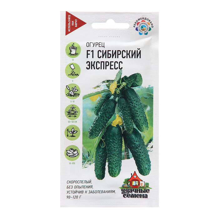 Семена Огурец Сибирский экспресс, F1, 10 шт. семена огурец сибирский гигант f1 10 шт