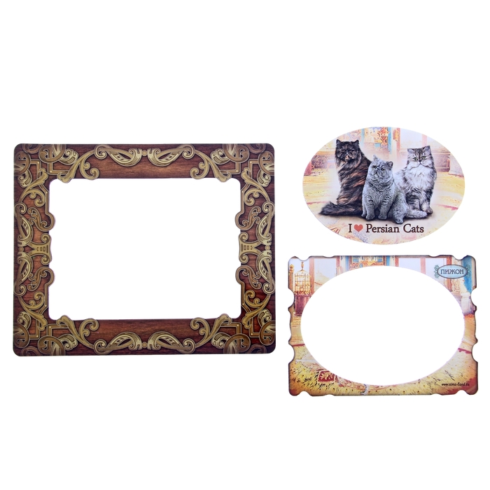 Фоторамка-магнит "I love Persian Cats", серия "Персидская кошка"