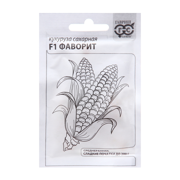 Семена Кукуруза Фаворит, F1, 5 г б/п семена кукуруза сахарная фаворит f1 5г