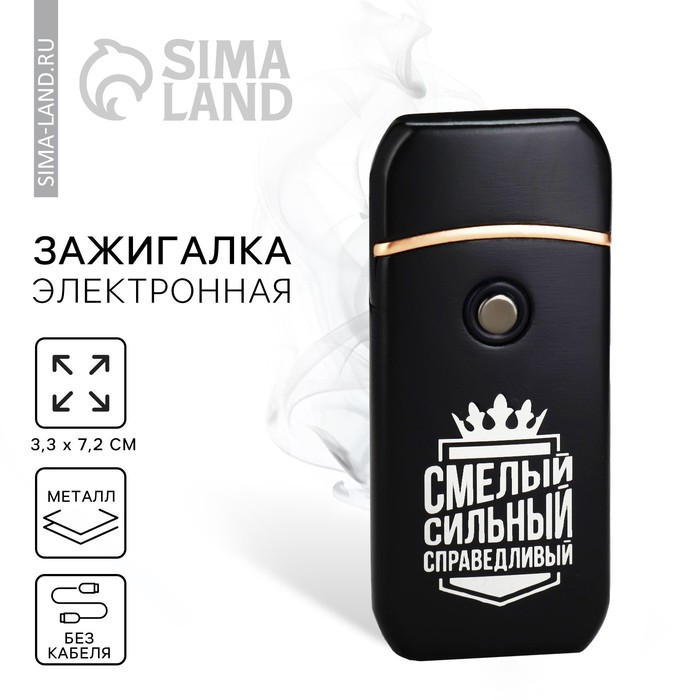 

Зажигалка электронная «Смелый», 5 х 3 см