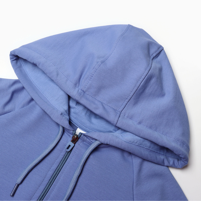 Комплект для девочки (джемпер, брюки), цвет голубой, рост 128 см