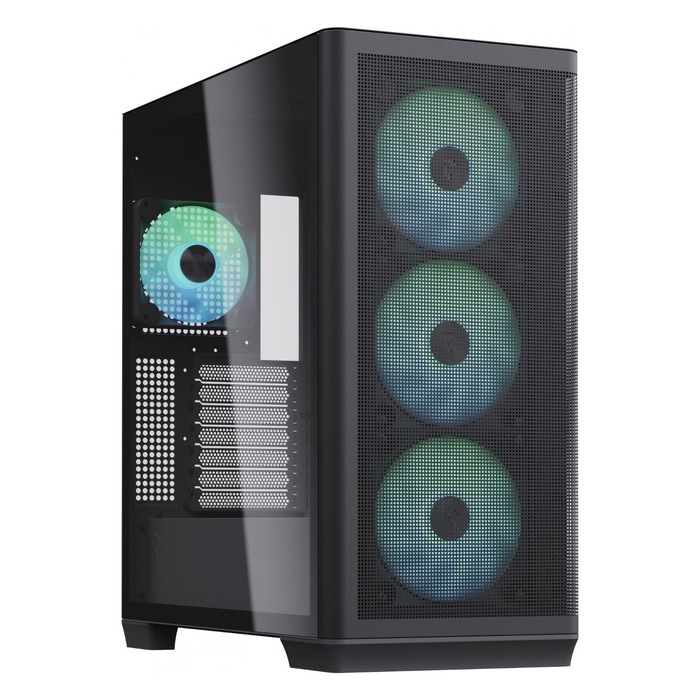 

Корпус Aerocool APNX Creator C1 C1-BK-v1 черный без БП ATX 10x120mm 5x140mm 2xUSB3.0 audio 1033956