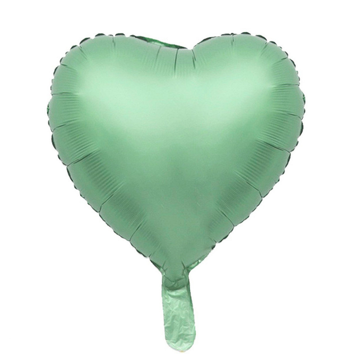 Шар фольгированный 18 «Сердце», мистик салатовый шар фольгированный 18 сердце мистик голубой