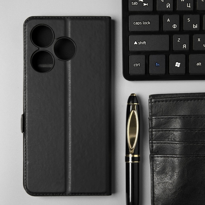 

Чехол BoraSCO Book Case для Tecno Spark 10/10C, черный