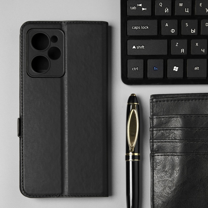

Чехол BoraSCO Book Case для Xiaomi POCO X5 Pro, черный