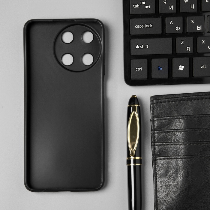 

Чехол BoraSCO матовый для Realme 11 4G, черный
