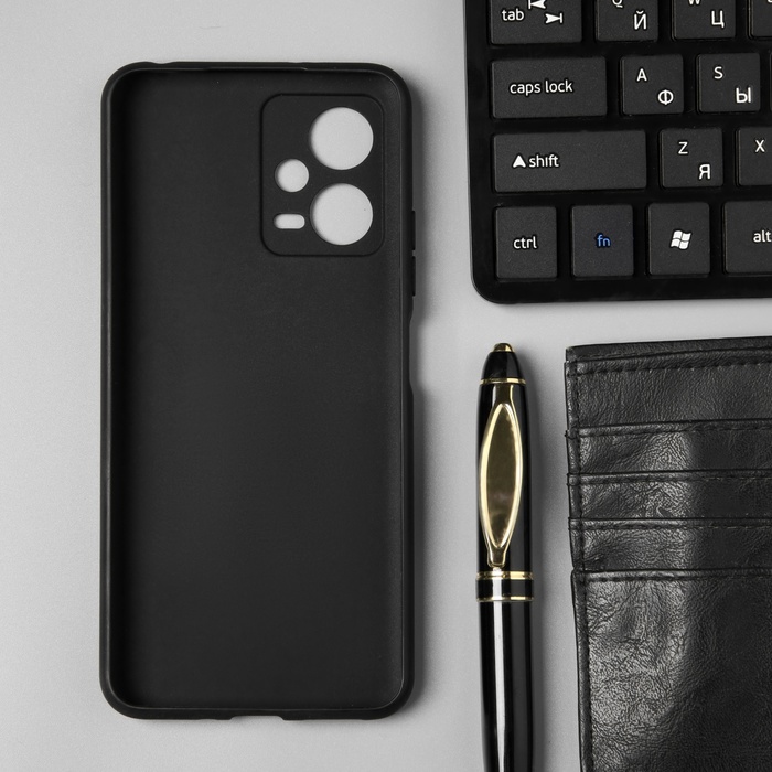 

Чехол BoraSCO матовый для Xiaomi Poco X5 5G, черный