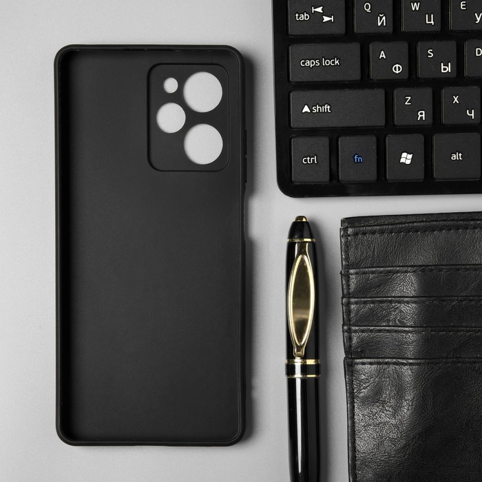 

Чехол BoraSCO матовый для Xiaomi Poco X5 Pro, черный